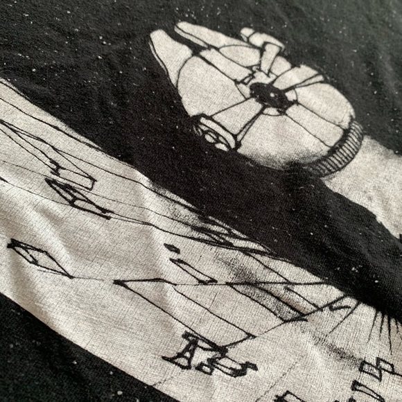 GAP x STAR WARS | LS Sketch Tee Millennium Falcon - Picture 2 of 15
